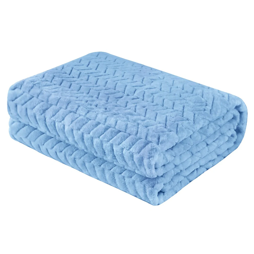 Multifunction Soft Receiving Flannel Baby Blanket for Cot Stroller