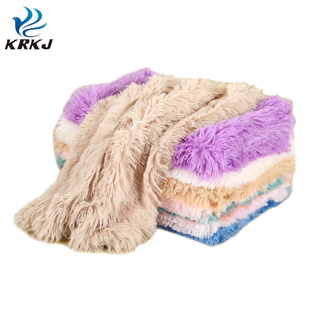 Tc-029 Breathable Soft Pet Good Sleepling Plush Throw Blanket for Dogs