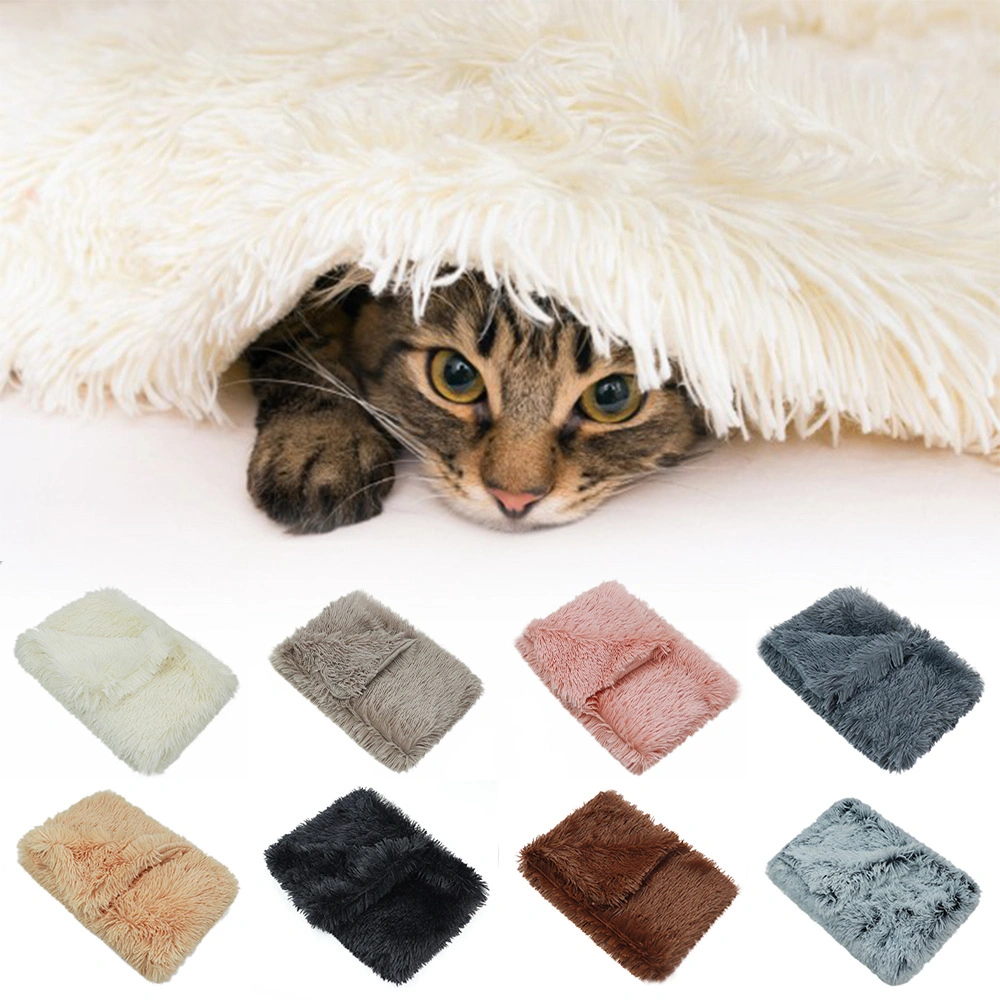 Dog Plush Blanket Pet Mat Double Layer Pet Blanket Golden Fur Large, Medium and Small Dog Mat Cat Blanket