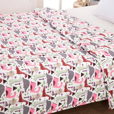 Wholesale Summer Cooling Weighted Blanket Soft with Custom Printed