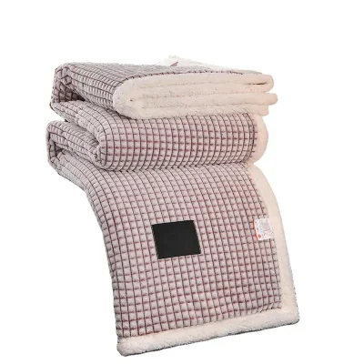 Excellent Quality Pet Dog Corn Grid Swaddle Keep Warm Quick-Drying Multipurpose Pet Blanket